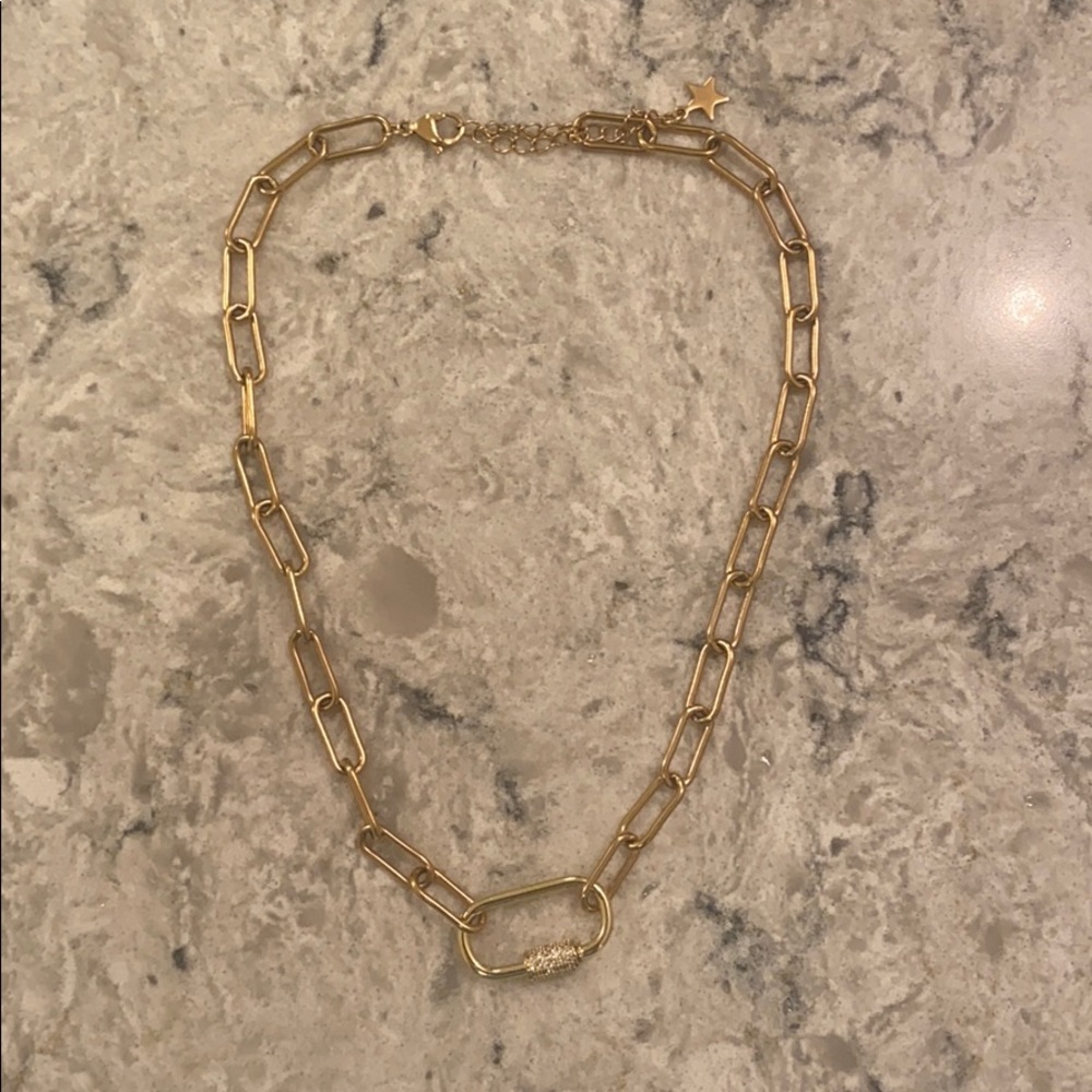 Carabiner necklace!! Worn once!